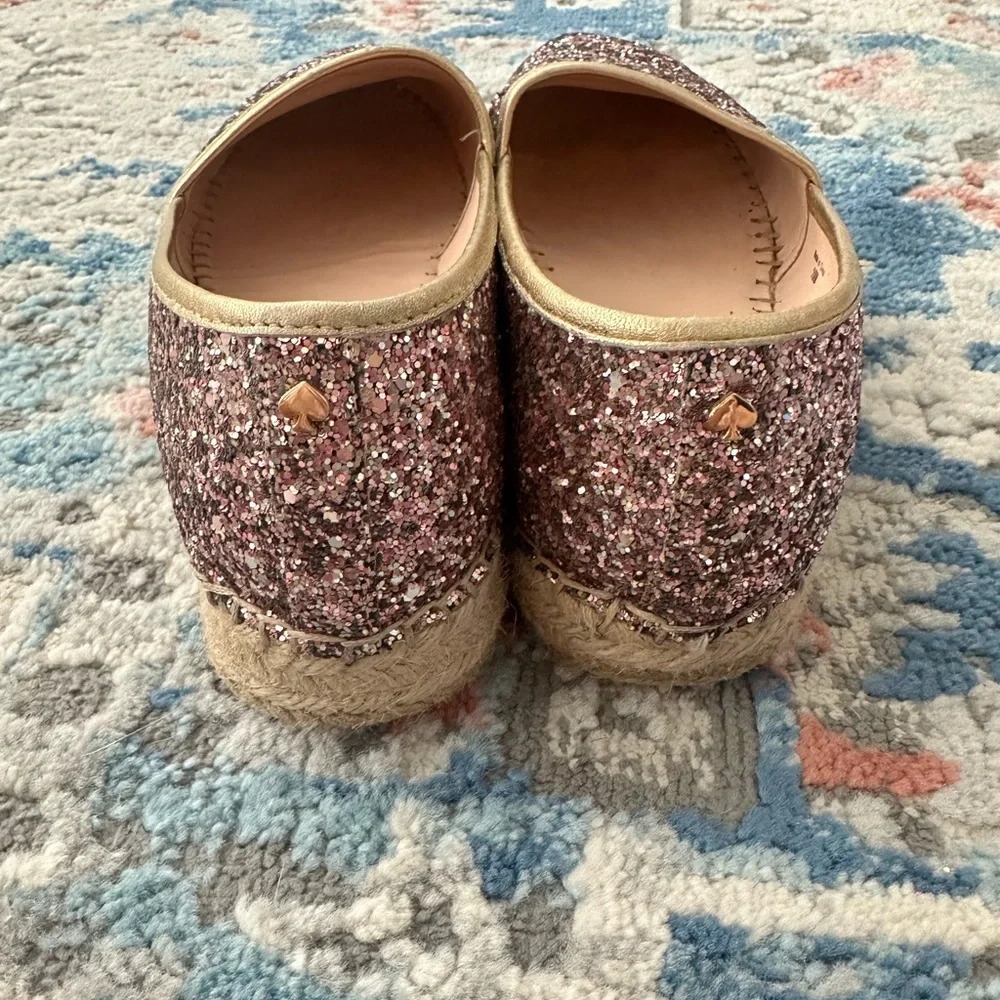 Kate spade glitter espadrilles - Picture 6 of 8